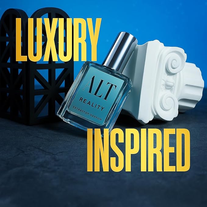 ALT. FRAGRANCES Reality 100ml Extrait de Parfum - Long Lasting Unisex Fragrance with Fresh Citrus Scent, Inspired By Perfume