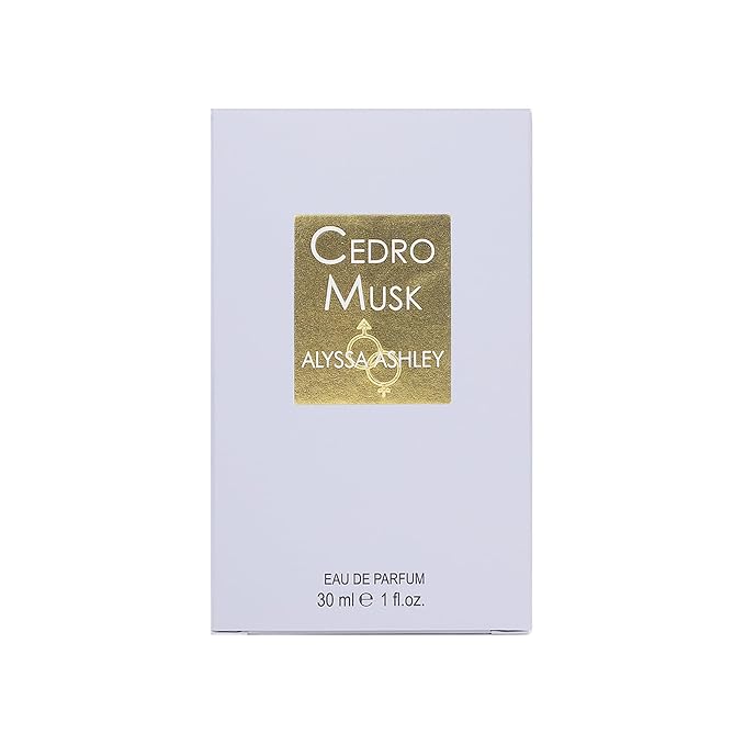 Alyssa Ashley Cedro Musk - Perfume for Women and Cologne for Men with Sparking Notes of Cedar - Long Lasting Mens Cologne - 1 oz EDP Spray