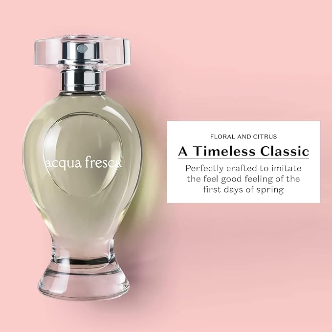 O Boticário Acqua Fresca Boticollection Eau de Toilette | Long-Lasting, Fruity and Citrus Fragrance Perfume for Women, 3.4 Ounce