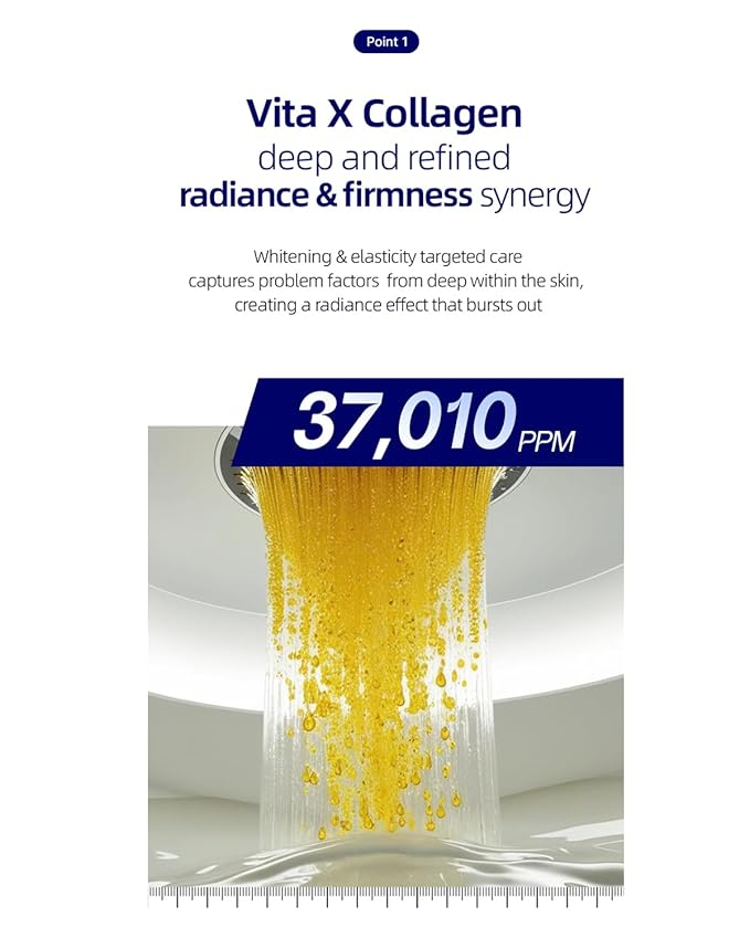 Vita Gel Hydro Facial Mask 5PCS - Brightening Glow & Even Skin Tone, Korean Spa-Strength Gel Mask with Vitamin C+E, Hydrating for Dullness/Dark Spots,Liposome Encapsulated