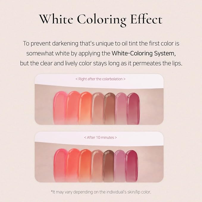 DINTO Blur-Jelly Plumping Lip Tint - Tinted Lip Plumpimg Gel Gloss, Long-Lasting, Moisturizing, Volumizing & Hydrating, Vegan & Cruelty-Free, K beauty (7 colors) (772 Coral Gelée, 0.11 fl.oz.)