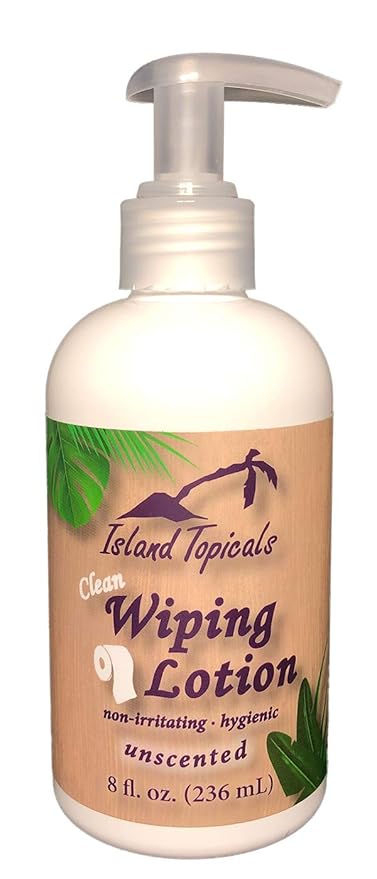 Wiping Lotion | Experience Clean | The Cleaner Way to use Toilet Paper | 8 Fl Oz Bottle (Unscented)
