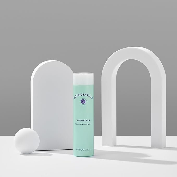 Nu Skin HydraClean Creamy Cleansing Lotion - Gentle Cleanser for Clean, Soft, and Hydrated Skin | Moisturized, Vibrant and Healthy Skin | Eco-Friendly Packaging, Morning and Night Cleanser(150 ml)