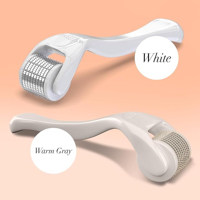 Kitsch Derma Roller – Skin Care Tool & Face Roller for Boosting Absorption of Serums & Oils - Beard Derma Roller for Men - Easy-to-Use Beauty Roller for Skin, Beard & Hair Growth