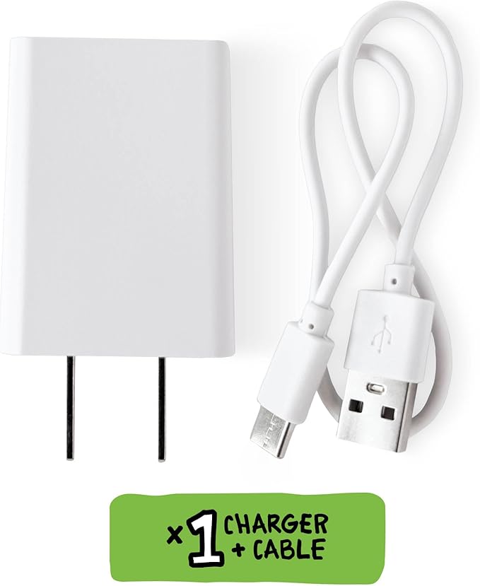 Made by Dentists Kids Electric Toothbrush - Rechargeable Vibrating Toothbrush with Timer, Includes 6 Replacement Heads, Gently Cleans Teeth, Girls and Boys, Kid & Toddlers Age 2+, Monster