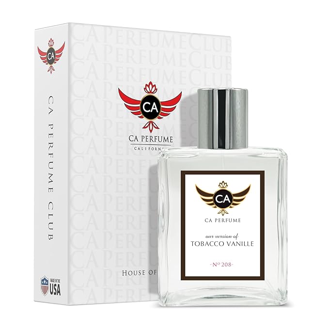CA Perfume Impression of Tobacco Vanille For Men Women Fragrance Dupes Eau de Parfum Spray Bottle 3.4 Fl Oz/100ml-X1