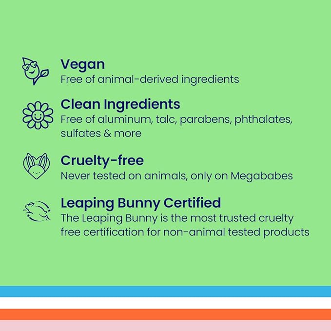 Megababe Underarm Bar Soap - Space Bar | With Detoxifying Charcoal for Odor Control | 4.5 oz - 3 Pack