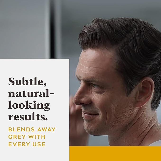 Just for Men Control GX Grey Reducing 2-in-1 Shampoo and Conditioner, Gradual Hair Color with Keratin for Stronger Thicker and Healthier Looking Hair, 4 Fl Oz - Pack of 1 (Packaging May Vary)