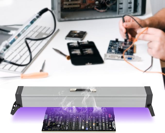 1800W UV LED Curing Light Bar, Portable Handheld Curing Lamp, High Power Curing Lamp, for Nail Salons, Graphic Stores, Electronics Factories