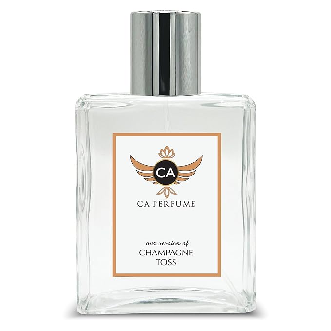 CA Perfume Impression of Champagne Toss for Women Eau De Parfum Floral Fruity Scent Long Lasting Perfumes for Women Signature Scent for Day and Night Wear 3.4 Fl Oz 100ml