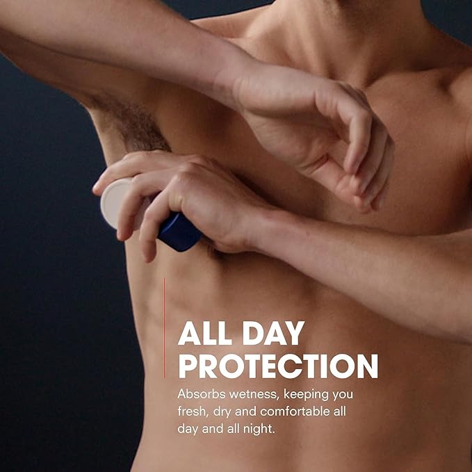 Huron Aluminum-Free Deodorant for Men - Clean & Woody Scent of Sandalwood & Amber - Neutralizes Odor for All-Day Protection - Non-Irritating - 3.2 Oz (2 Pack)