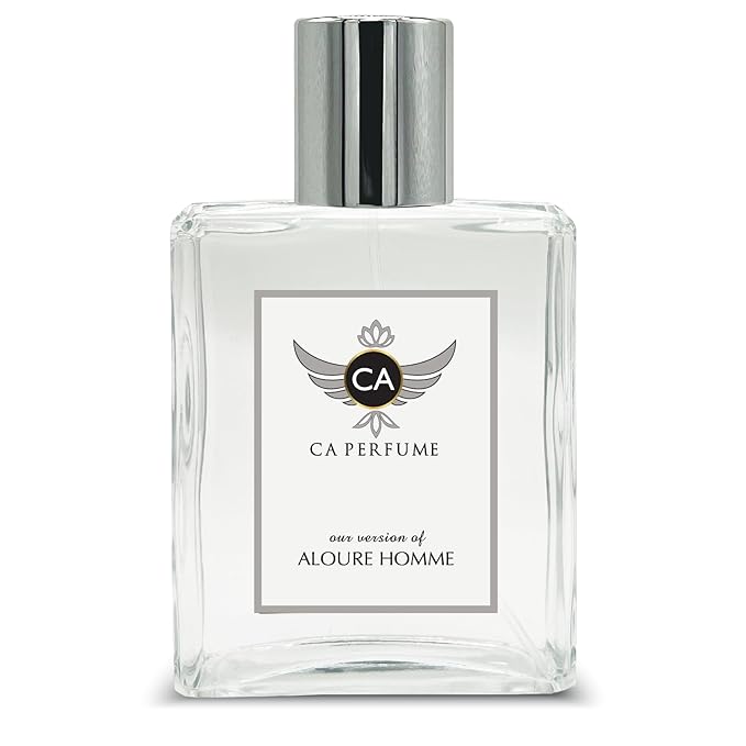CA Perfume Impression of Aloura Homme For Men Cologne Eau de Parfum Spray Bottle 3.4 Fl Oz/100ml