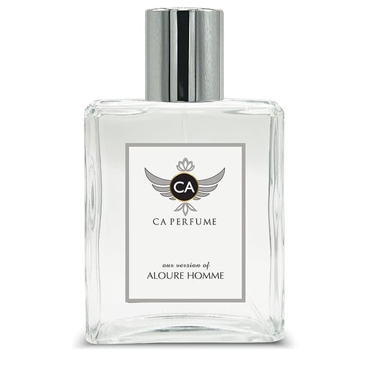 CA Perfume Impression of Aloura Homme For Men Cologne Eau de Parfum Spray Bottle 3.4 Fl Oz/100ml