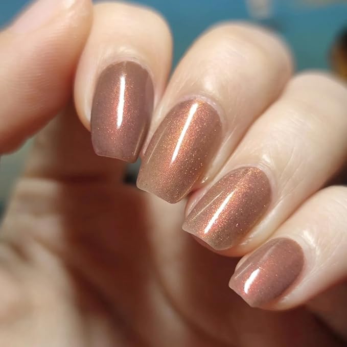 Major Dijit Quick Dry Nail Polish Ochre Summer Nail Lacquer for Nail Art Regular Nail Polish 0.41 fl oz.