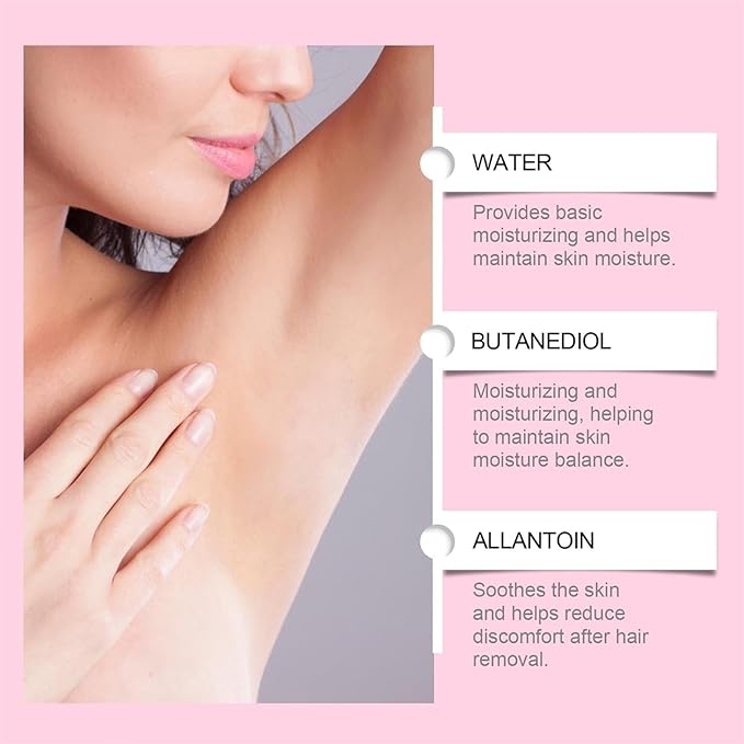 Removedor De Vello En Spray, Hair Removal Spray, Moisturizing & Gentle for Men and Women (1pcs)