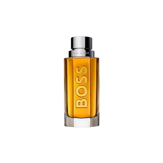 Hugo Boss The Scent Eau de Toilette – Ambery Men's Cologne – With Notes of Ginger, Manika Fruit & Leather Accords – Long Lasting Fragrance