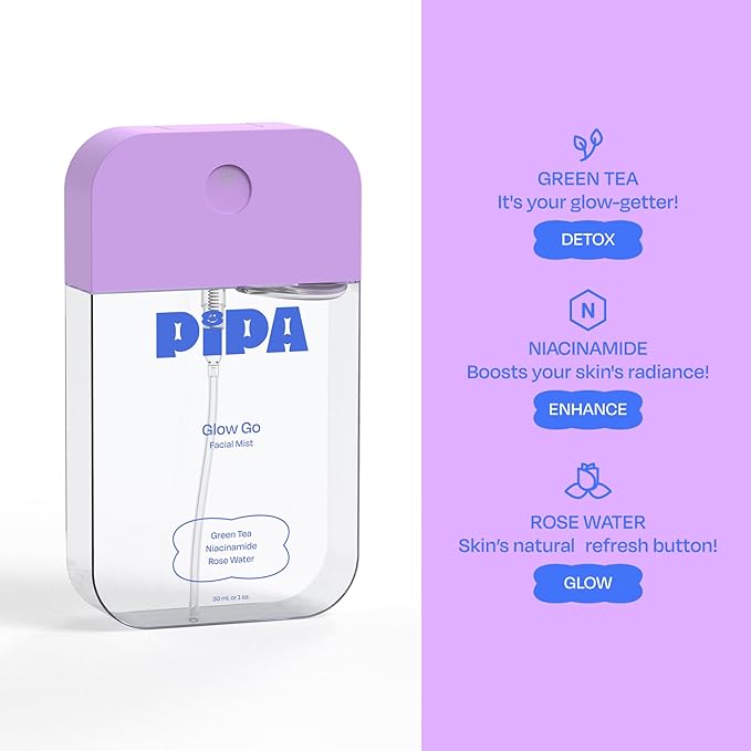 Pipa Ultimate Bundle – Complete 5-Step Routine with Gentle Cleanser, Hydrating Mist, Lightweight Moisturizer, Hypochlorous Acid Spray & Mineral Sunscreen – Safe Skincare for Kids