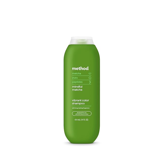 Method Color Protect Shampoo, Mindful Matcha, Matcha + Yuzu + Jasmine notes, 14oz