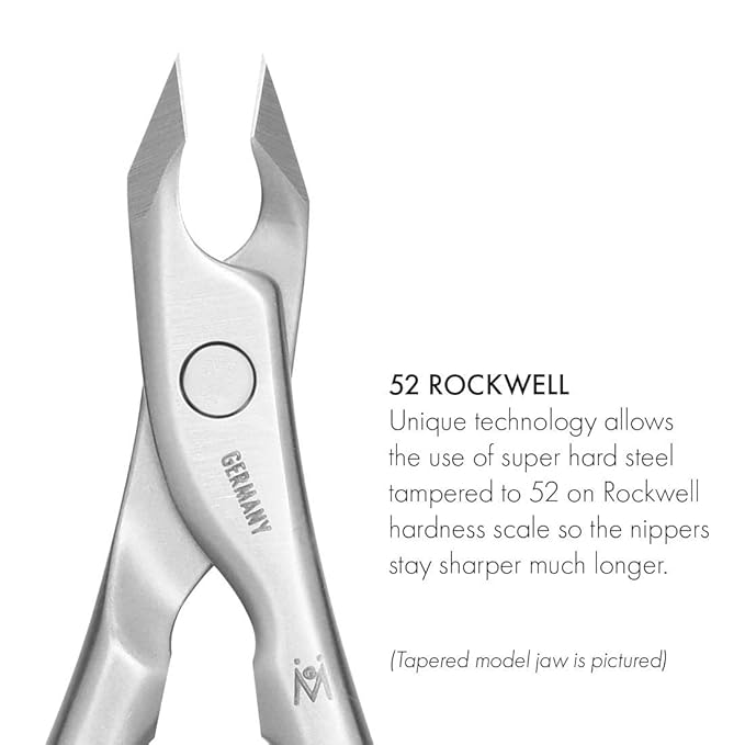 GERMANIKURE 8pc Manicure Set in Leather Case - FINOX Stainless steel tools handmade in Solingen Germany – Professional Nail and Cuticle Care