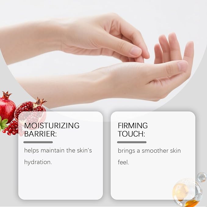 Pomegranate Body Lotion for Women - Nourishing & Non-Greasy Daily Moisturizer with Vitamin E - 3.53 oz for Soft, Smooth Skin - Hand and Body Lotion for Dry Skin Care in Fall & Winter (3)