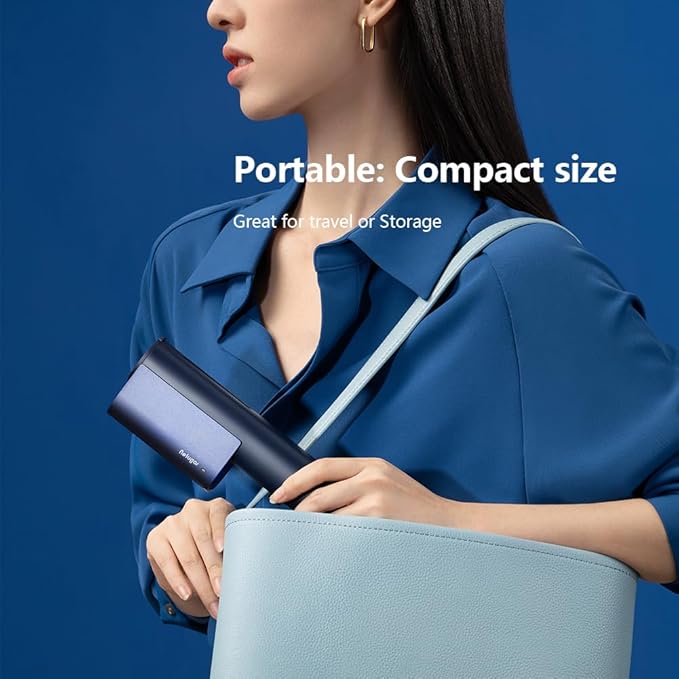 Nesugar G3 Steamer for Clothes Portable Travel Steamer, Fashion Handheld Garment Steamer, 0.75lbs Lightly, 15s Fast Heat-up, Light Mini Steam Iron for travel and home（navy blue）