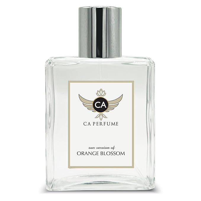 CA Perfume Impression of Orange Blossom for Women and Men Eau De Parfum Floral Scent Long Lasting Unisex Fragrance Signature Scent for Day and Night Wear 3.4 Fl Oz 100ml