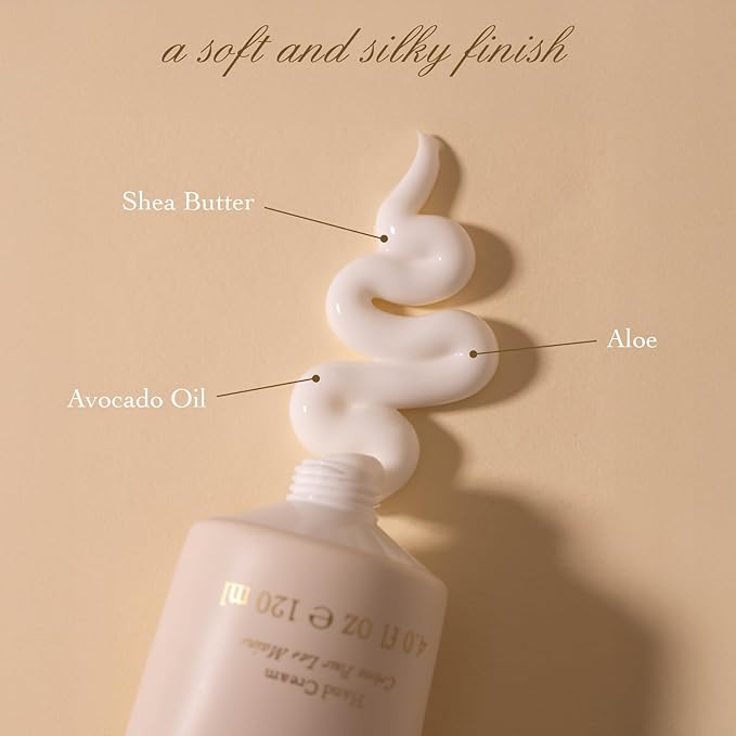 Tocca Crema de Mano Luxe, Lucia Hand Cream, 4 oz - Fresh Floral, Italian Lemon, Fig and Vetiver - Moisturizing, Quick Absorbing