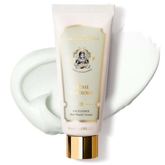 PARIS CRÈME d’AURORA EXCELLENCE – Revitalizing Moisture & Comfort Cream, Lightweight Rapid Absorption, 1.05 fl oz (30 ml)