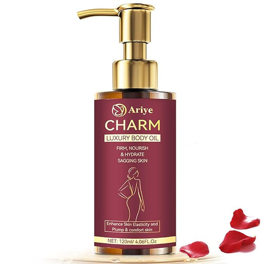 Body Firming Oil Luxury Glow & Remedy body oil for women,Body Oil After Shower Tightening&Hydrating Treatment for Arms,Legs,Stomach&Body,Natural Firming Oil for Dry Skin, Body Oil-(4.06 Fl. Oz)/1Pcs