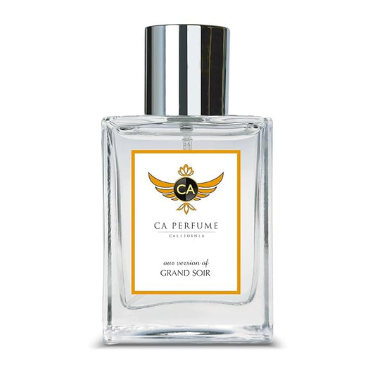 CA Perfume Impression of Grand Soir for Women and Men Long Lasting Unisex Fragrance Eau De Parfum 1.7 Fl Oz 50ml