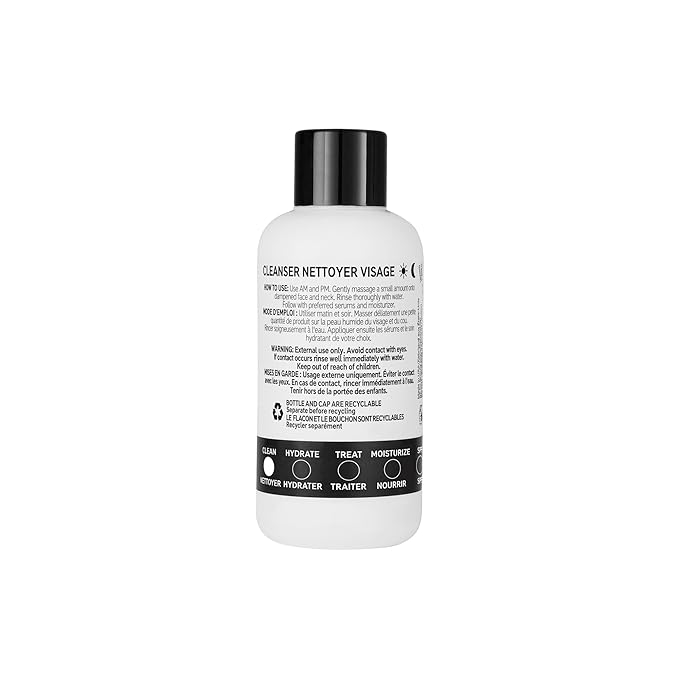 The INKEY List Hyaluronic Acid Cleanser, Daily Hydrating Face Cleanser, Helps Hydrate Skin and Lock In Moisture, Removes Makeup, For All Skin Types, 5 fl oz