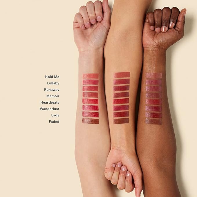 ILIA - Balmy Tint Hydrating Lip Balm | Buildable Lip Color + Soft Shine | Nourish + Moisturize with Shea Butter & Rosehip Seed Oil | Vegan, Clean, Cruelty-Free Makeup (Faded, 0.15 oz | 4.4 g)