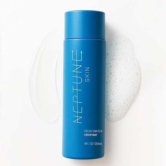 Neptune Fresh Water Cleanser 4 Fl Oz | A Lightweight Gel Foam Face Cleanser That Removes Dirt & Oil. Hydrates & Refreshes Skin with 100% Natural, EWG Verified Ingredients. Perfect for everyday use