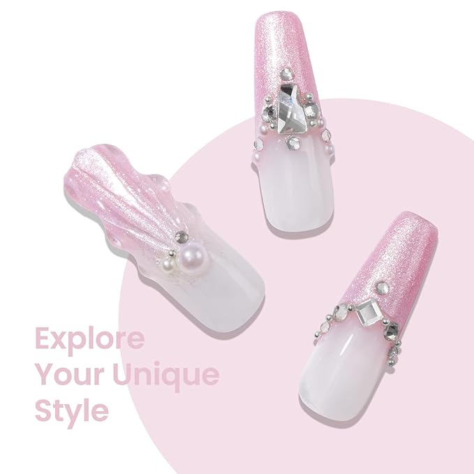 MAYCHAO 15ML Mermain Pink Gel Nail Polish 1Pc Baby Pink Gel Polish Soak Off UV LED Nail Polish Nail Art Starter Manicure Salon DIY at Home, 0.5 OZ