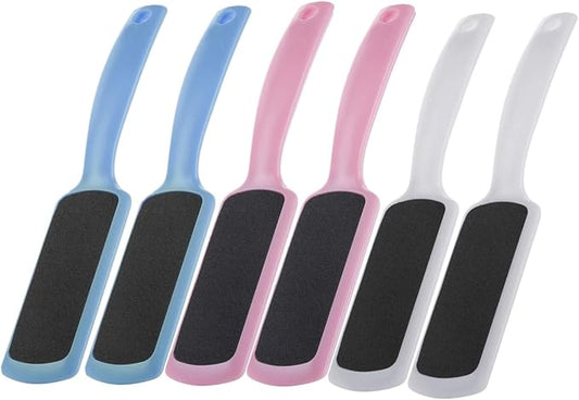 6 Pcs Pedicure Foot File Callus Remover with Double Sided Foot Rasp for Dead Skin Foot Scrubber for Feet