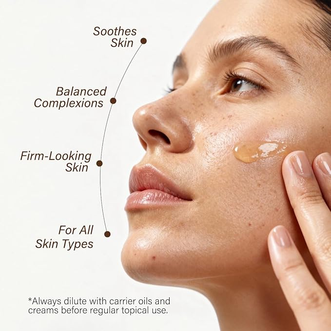 KUKKA Rose Geranium Essential Oils - 4 Fl Oz - for Hair, Skin, Diffuser, Aromatherapy & DIY Soap Making Scent