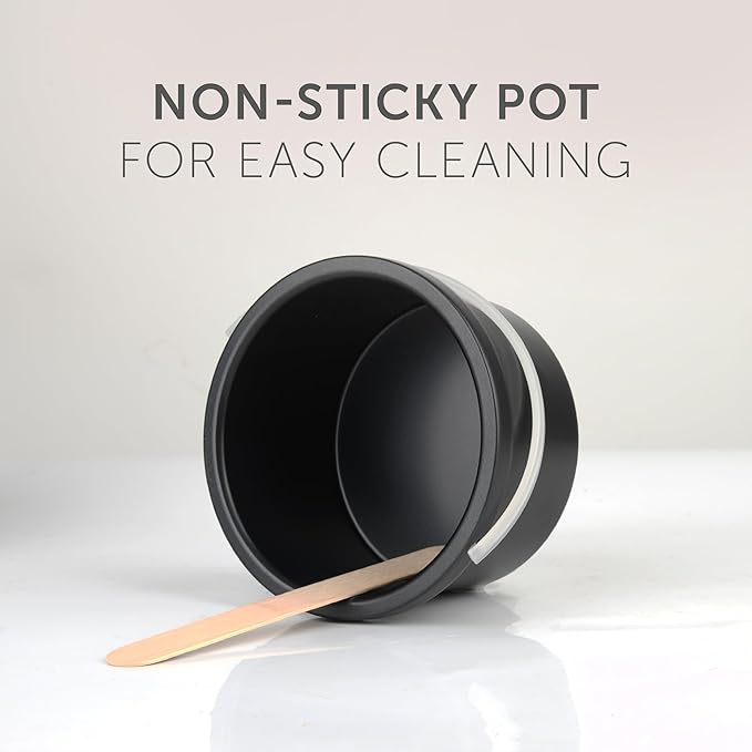 Waxer II LAV Brazilian & Bikini Waxing Kit Lavender – Hard Wax Lavende Beads, Pre & Post Wax Care, and Applicator Sticks for Face, Body, and Underarms Hair Removal