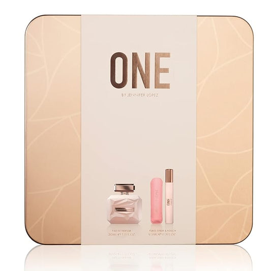 Jennifer Lopez One Eau de Parfum, 30 ml (1.7 FL OZ) and Purse Spray and Pouch, 9.5 ml