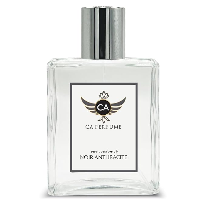 CA Perfume Impression of Noir Anthraci̇te for Men Chypre Scent Long Lasting Cologne for Men Signature Scent for Day and Night Wear 3.4 Fl Oz 100ml