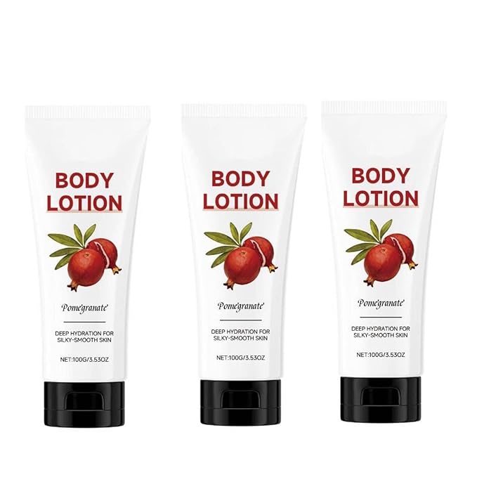 Pomegranate Body Lotion for Women - Nourishing & Non-Greasy Daily Moisturizer with Vitamin E - 3.53 oz for Soft, Smooth Skin - Hand and Body Lotion for Dry Skin Care in Fall & Winter (3)