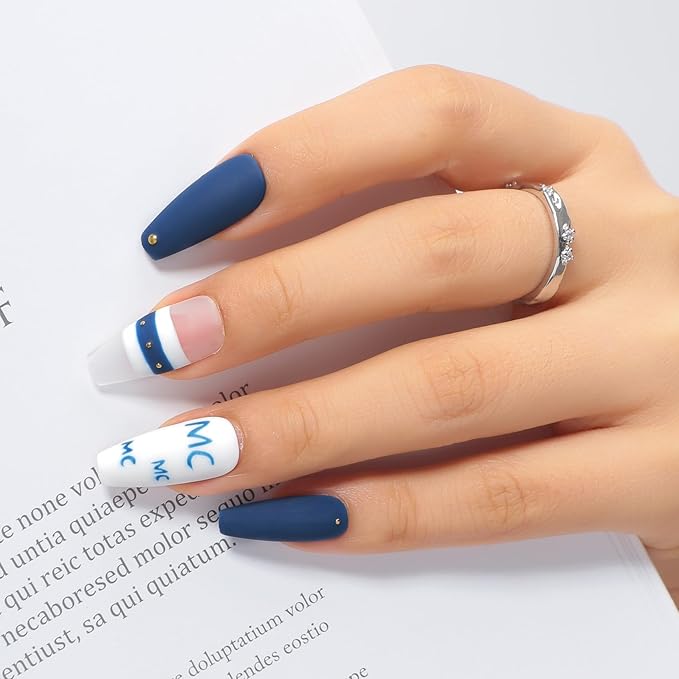 MAYCHAO 15ML Blue Gel Nail Polish 1Pc Navy Blue Gel Polish Soak Off UV LED Nail Polish Nail Art Starter Manicure Salon DIY at Home, 0.5 OZ