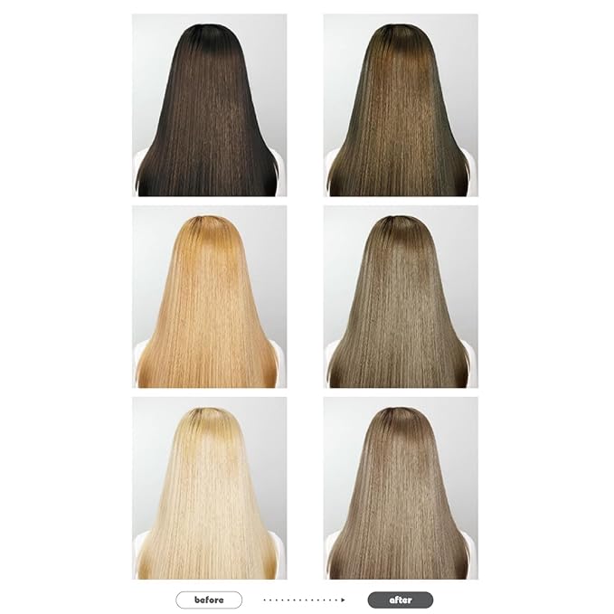 eZn Pudding Hair Dye, Ammonia-Free, Semi-Permanent DIY Korean Hair Dye Color with Keratin, Odorless Gentle for Sensitive Skin No Skin Irritation (Ash Beige)