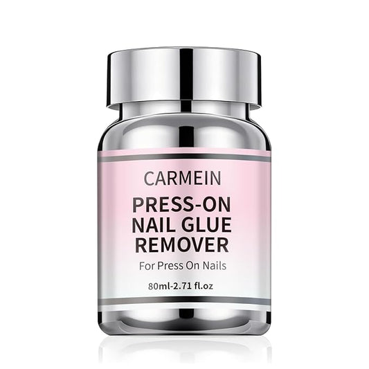 Press-On Nail Glue Remover, Professional Gentle Debonder, Home Salon Essential (2.71 Fl.Oz/80ml) - Limited Effect on Gel Nails