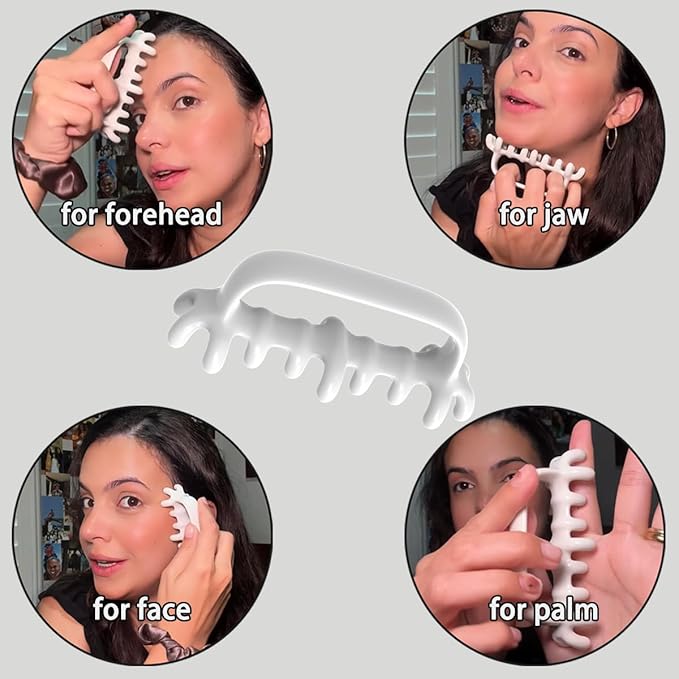 DARKRING Pressure Point Massage Tool - gua sha Facial and Trigger Point Tissue Massage Tool for Fascia Relief Blaster Set