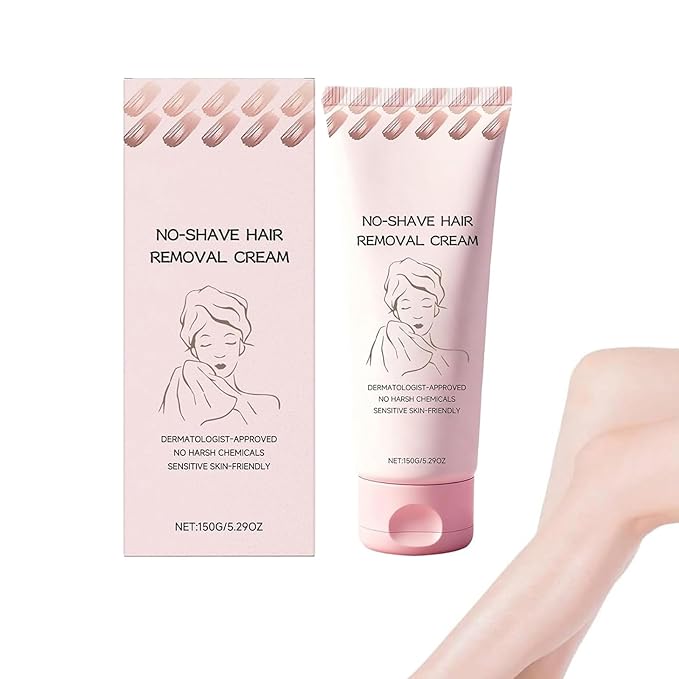 Bare Basic Hair Removal Cream,No Shave Hair Remover for Women, Suitable for Sensitive Skin, Fast and Gentle, Moisturizes and Nurtures Skin, Leaving it Soft and Protected after Hair Removal (1pcs)