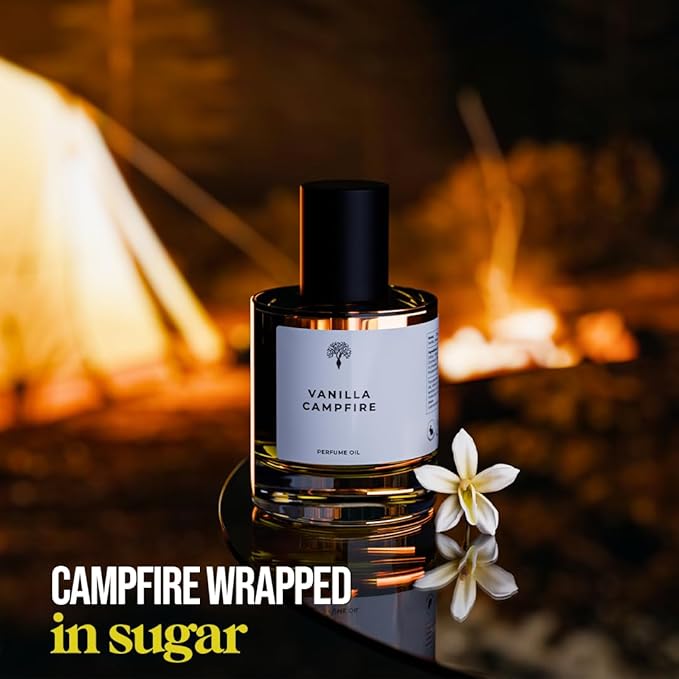 Eternal Perfume Oil Vanilla Campfire Perfume Oil Inspired by Armani Xtronger | Long Lasting Designer Perfumes for Men 50ml with 30ml - Concentrated perfume oil Alcohol-Free Natural Perfume (Pack of 2)