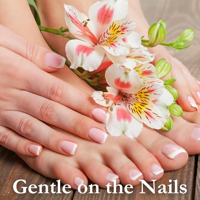 Karma Organic Nail Polish Remover Unscented- Non Toxic, Vegan, Cruelty Free, Acetone Free – Nails Strengthener for Fingernails – 4 fl. Oz