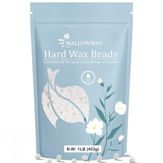 Hard Wax Beads - Wax for All-Purpose Hair Removal - Full Body Waxing Solution - Ideal for Sensitive Skin, All Hair Types, Men & Women