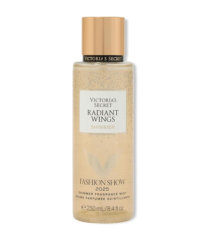 Victoria's Secret Fashion Show Radiant Wings Shimmer Fragrance Mist, Body Spray for Women (8.4 oz)