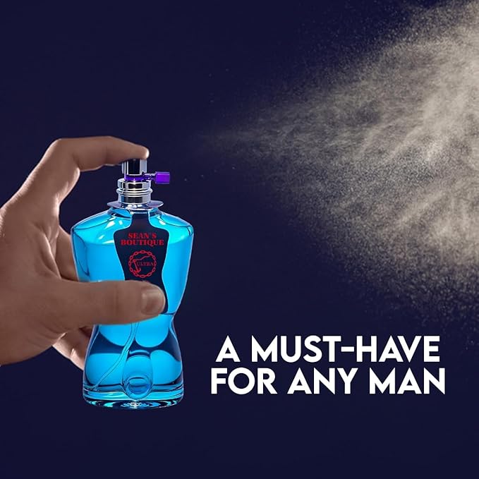 3Pack Men Cologne Sean's Boutique Series Eau De Parfume Spray with Woody Floral & Fruity Scent Perfume Gift Set Day to Night Luxury Fragrances